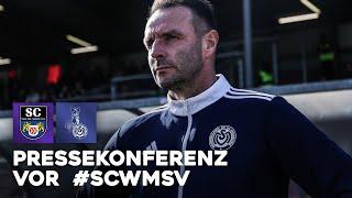 "Wenn er Kopfschmerzen bekommt ..." | Pressekonferenz | #SCWMSV | ZebraTV | 05.03.2025