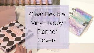 How to Use a Clear Flexible Happy Planner Cover by Periwinkle Planner Co