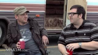 Maxim Exclusive: A Drink With Simon Pegg and Nick Frost