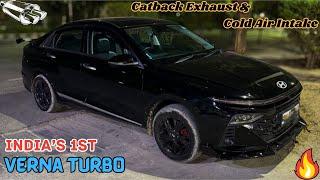 Hyundai Verna Turbo Project Pt.1 [Catback Valvetronic Exhaust & BMC CDA Cold Air Intake] 