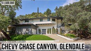 Chevy Chase Canyon Home For Sale in Glendale | Los Angeles Home Tour