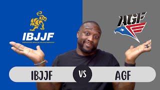 IBJJF VS American Grappling Federation BJJ Tournament Comparison - Rules, Weight Class, Match Length