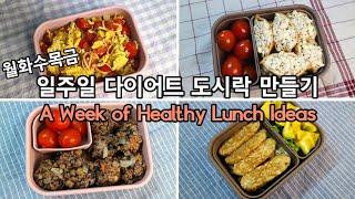 A Week of Healthy Lunch Box Ideas For Weight Loss #1