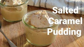 Homemade Salted Caramel Pudding