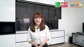 Vhome Aluminium Kitchen Cabinet! O2OHomes.com Home Expo Johor (16-20 Sept 2020) JOIN IN!!!