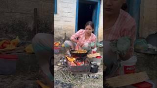 Aaj h Kaali mata ki jagar #nehabisht #minivlog #cooking #uttarakhand #viral #jagar #pahadi