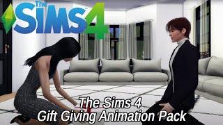 The Sims 4 - Gift Giving Animation Pack