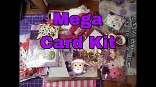 Shiny Silver Treasures Mega Card Kit Festive Treasures ️