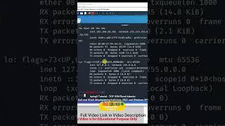 hping3 Tutorial - TCP SYN Flood Attacks - DoS and DDoS Attacks using Kali Linux 2022 #freeeducation