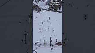 Ski Season - One of Europe's best locations Chamonix Mont-Blanc  #4k #skiing #dji #djidrone #drone