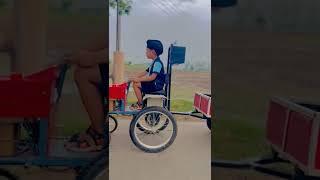 Homemade mini tractor  #shorts #short #new #trending #youtubetrending #youtubeshorts #youtube