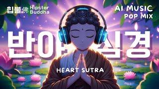  자막️ 𝙈𝙪𝙨𝙞𝙘 | Heart Sutra 한글반야심경 (한글자막) 힙불佛 Hipster Buddha | #불교음악 #불교 #aimusic