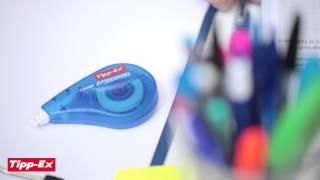 Using correction tape Tipp-Ex Easy Correct - 2014 video