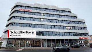 Einblicke in den Gütersloher Schüttflix-Tower