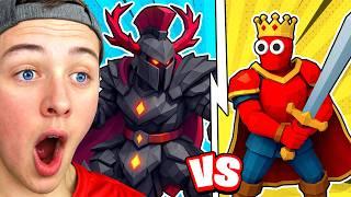 DARK GOLEM vs GODS In TABS