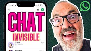 Cómo poner una CONTRASEÑA a un chat en WhatsApp y hacerlo INVISIBLE 