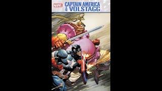 Captain America and Volstagg #1