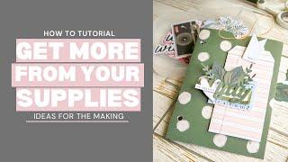 HOW TO A2 Pocket Envelope Ideas and Multiple Ways To Use Tutorial