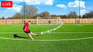 IRL FOOTBALL STREAM RETURNS! SIDEMEN CHARITY MATCH PRACTICE