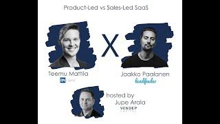 Product Led vs  Sales Led