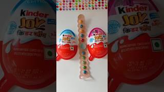 2 Kinder Joy Box or Belt Jems Chocolate Popsicle #shorts #youtubeshorts #viralvideo