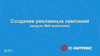 Создание рекламных кампаний (модуль Веб-аналитика)