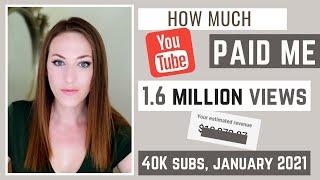 How Much Youtube Paid Me for 1,000,000 Views