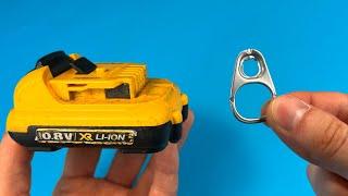 How to refresh an old battery in 1 minute using can rings!