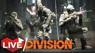 The Division: Dark Zone Exploration & Manhunt Survival! | Multiplayer Live Stream