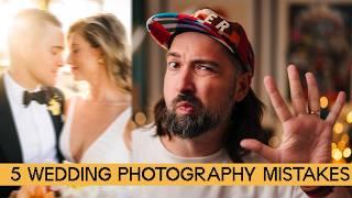 5 Mistakes Wedding Photographers Make