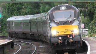 The Workhorse of the Class 68s in action Across the Rail Network 2024