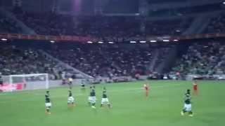 Maccabi Haifa First goal ever in Sammy ofer Stadium 150914