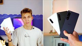 Ich packe ALLE Sony Smartphones aus! - Welches ist das Beste? (Unboxing)