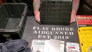 CHEAP AIRGUN TARGETS!! FLAT BROKE STYLE!!