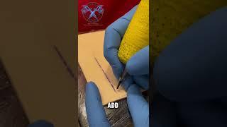 How to make a line #tattoo #howtotattoo #tattooschool #howtodraw #tattoostyle