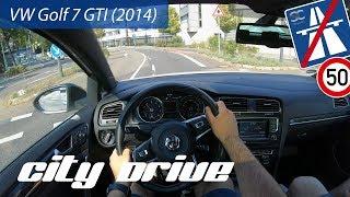 VW Golf 7 GTI (2014) - POV City Drive