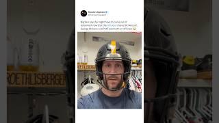 Big Ben says he might have to unretire and play QB for the #Steelers after DK Metcalf trade!  #NFL