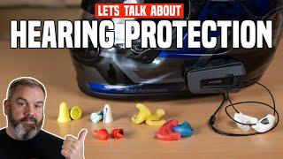 Motorcycle Hearing Protection - Why you should use it, and what to choose?