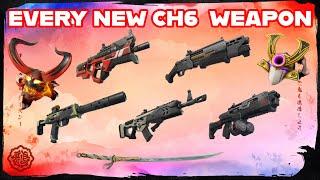 Ranking EVERY NEW CHAPTER 6 WEAPON In FORTNITE From WORST To BEST