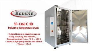 Kambic Industrial Temperature Oven, type SP-3360 C HD