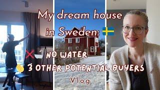 #4 Going to the official viewing of the house in Sweden I want to buy while moving {Vlog}