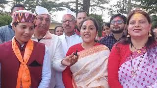 SDM को भी भायी लोहाघाट की होली, देखें क्या बोली SDM Lohaghat Uttarakhand Holi