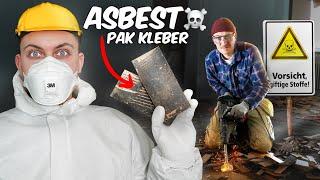 BAUSTOPP!? Asbest und PAK Klebstoff im Parkett?  Wohnungsprojekt in GEFAHR! ️