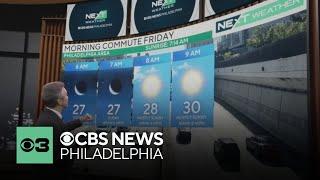 Brisk and cold Friday in Philadelphia region