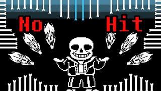 [No Hit] Undertale: Neutral Run - Sans fight Remake by DEL - Phase 1