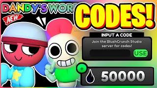 HELLOWEEN UPDDANDYS WORLD CODES - CODES FOR DANDY'S WORLD - ROBLOX CODES