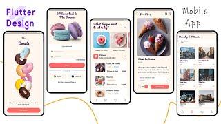 Dessert Delivery  Mobile App -Flutter UI- Speed Code.