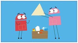 "Triangles," Songs About Shapes by StoryBots ("I'm A Triangle") | Netflix Jr