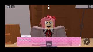 Doki Doki Literature Club Roblox True Ending