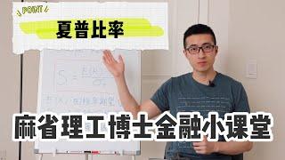 什么样的投资高回报+低风险？怎样衡量回报风险比？【麻省理工博士金融小课堂01】